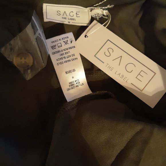 SAGE The Label Layering Shirt Pockets Lagenlook - Picture 6 of 6